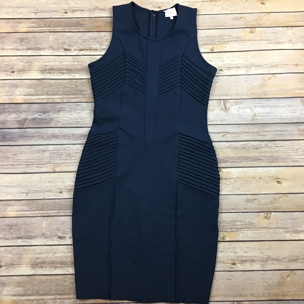 Parker, textured knit bodycon dress